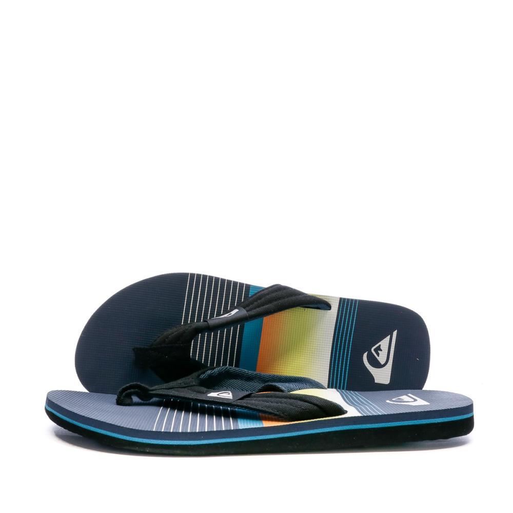 Tongs Marines Garçon/Homme Quiksilver Molokai Layback pas cher