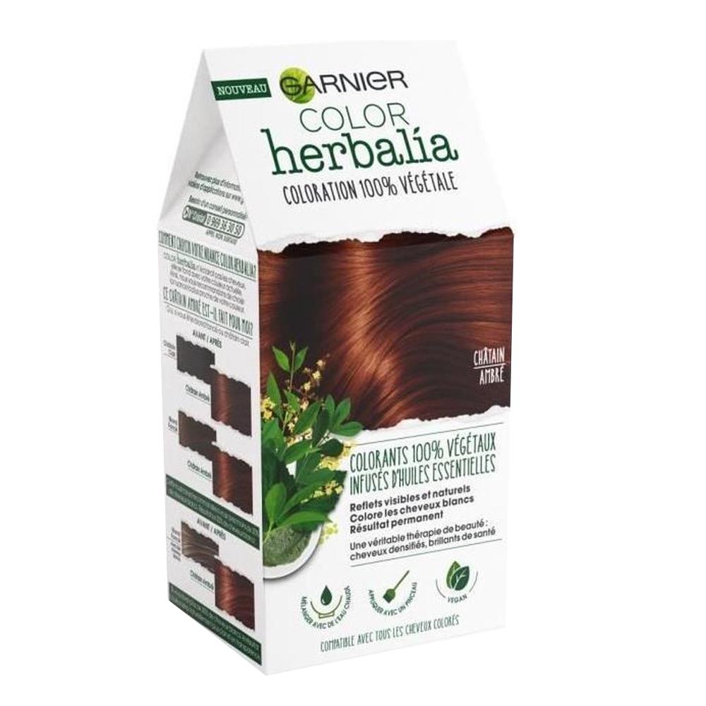 Coloration Cheveux Garnier Color Herbalia Chatain Ambre pas cher