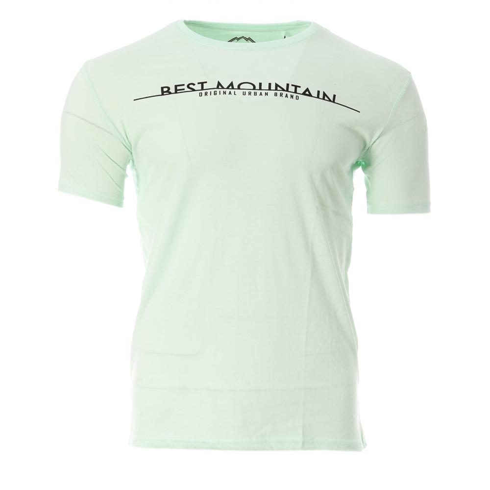 T-shirt Vert Homme Best Mountain 04 pas cher