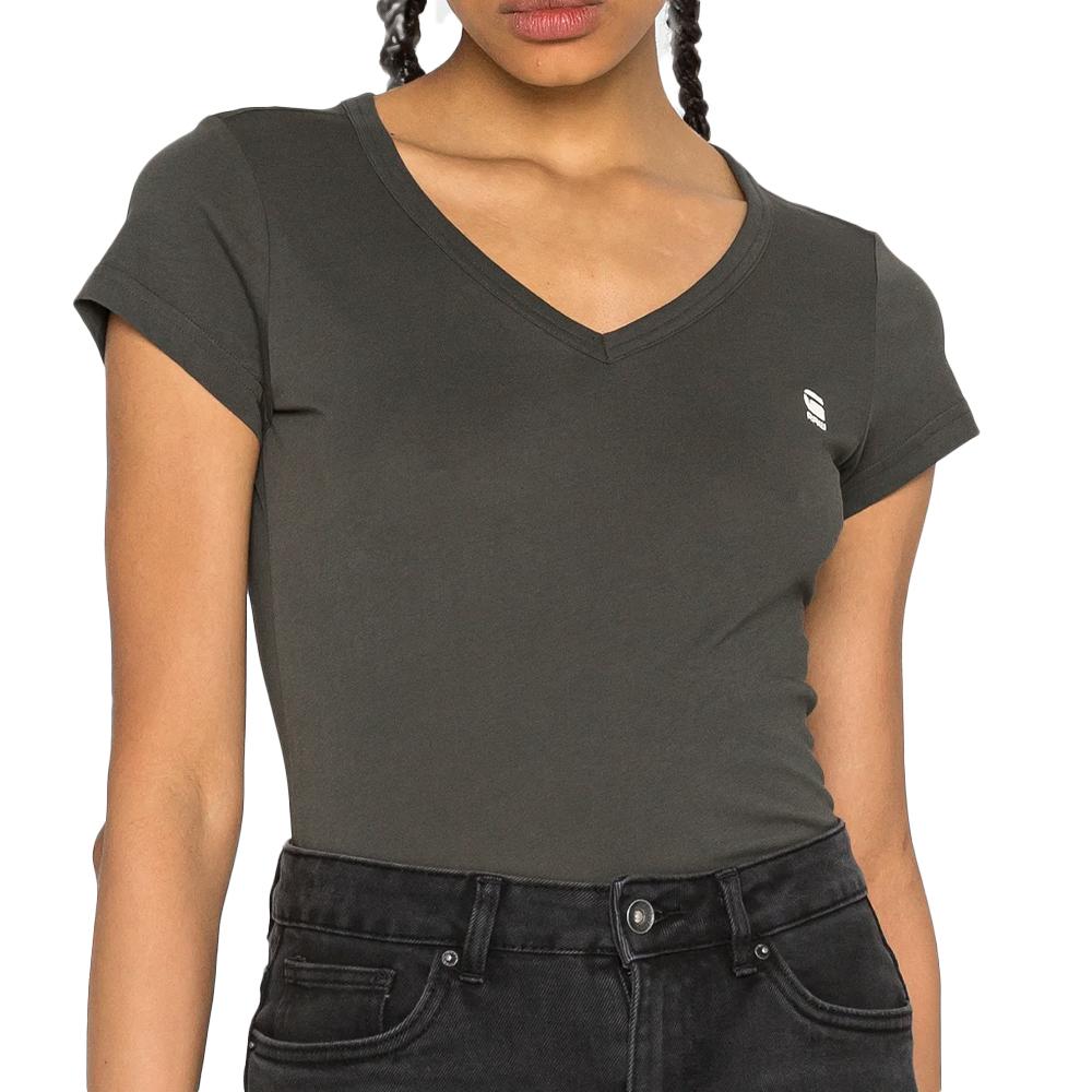 T-shirt Gris Femme G-Star Raw Eyben D21314 pas cher