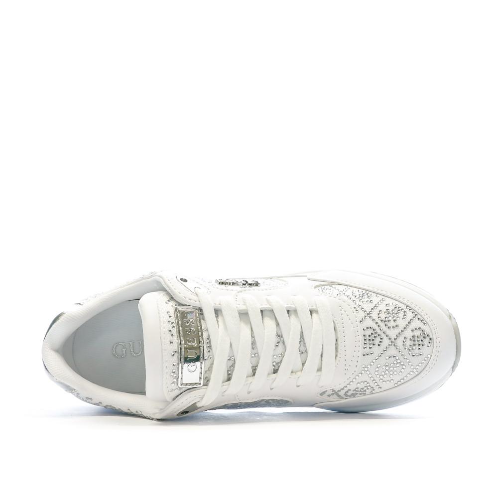 Baskets Blanches Femme Guess Moxea 10 vue 4