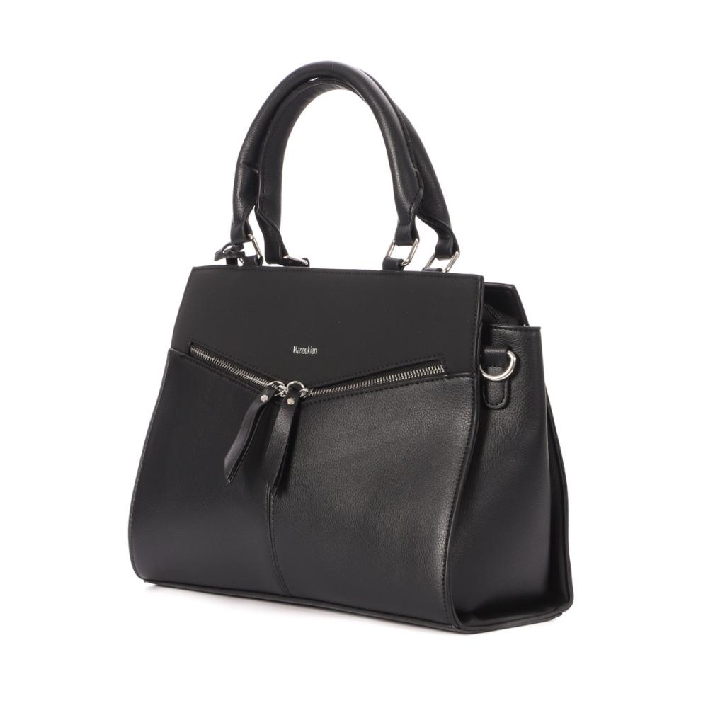 Sac à main Noir Femme Manoukian Hupton vue 3