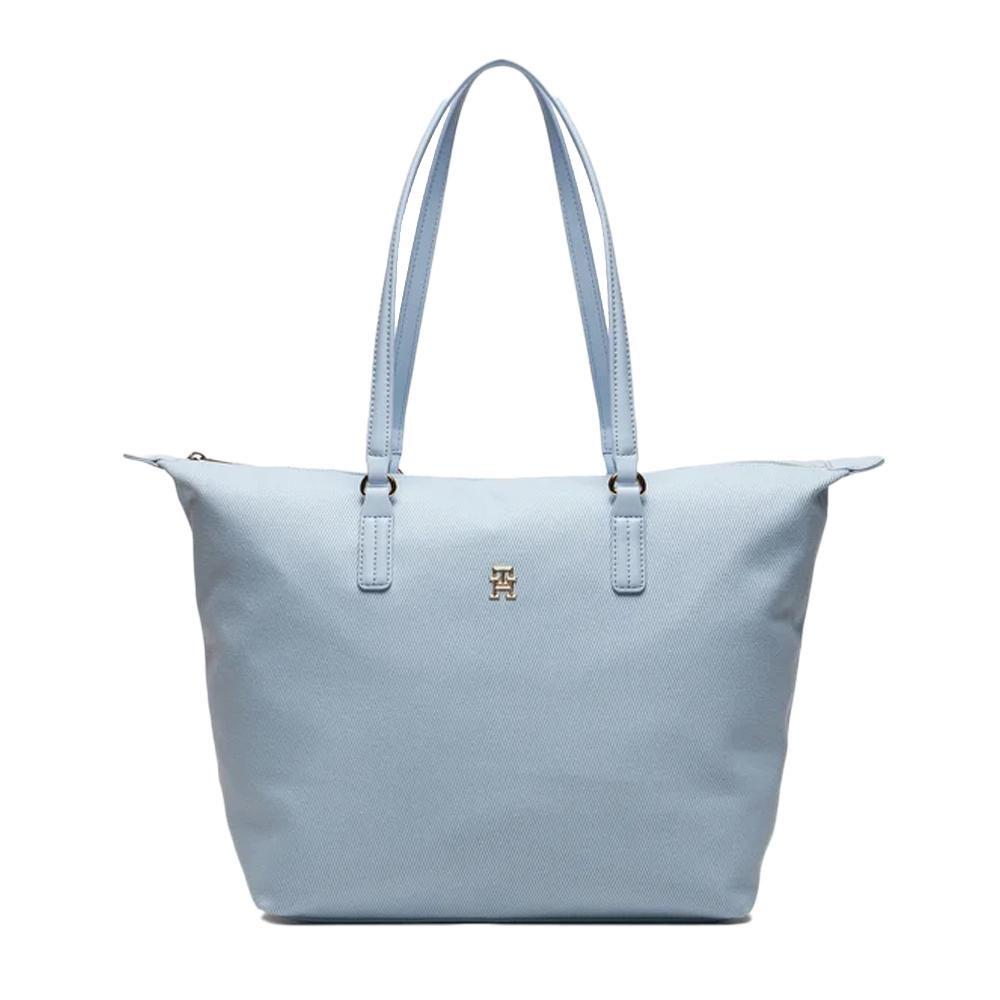 Sac à Main Bleu Femme Tommy Hilfiger Poppy Canvas pas cher