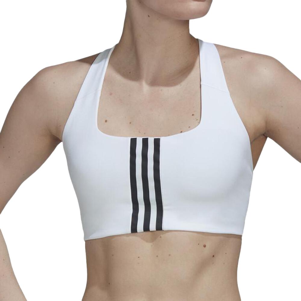 Brassière Blanche Femme Adidas HC5377 pas cher