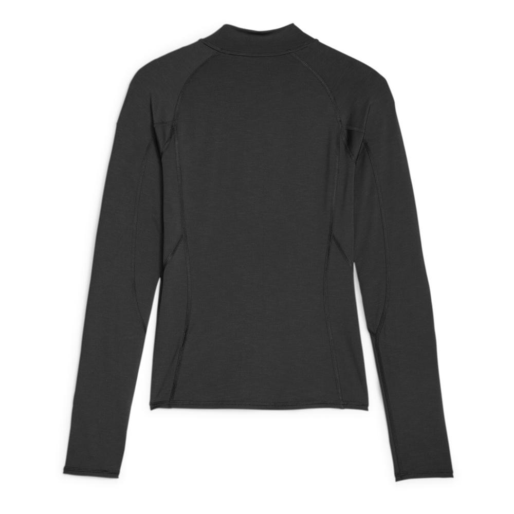 Sweat Noir Femme Puma Baselayer vue 2