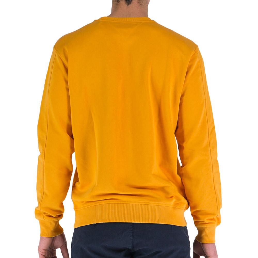 Sweat Orange Homme Guess Beau Cn Fleece vue 2