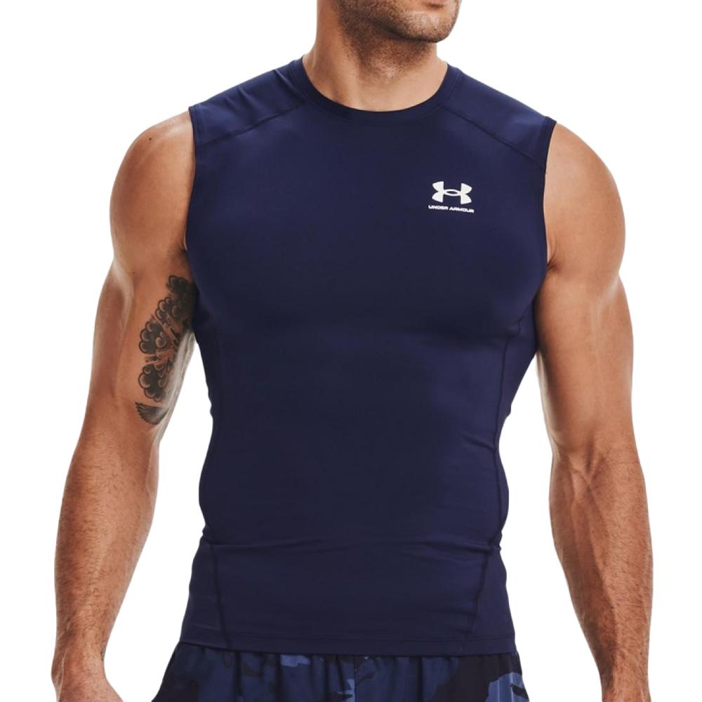 Débardeur Marine Homme Under Armour 1361522 pas cher