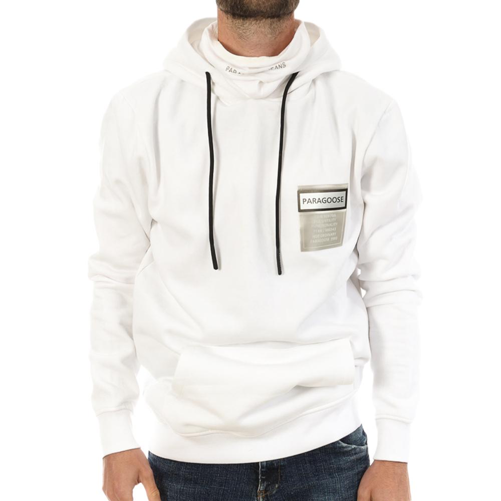 Sweat Blanc Homme Paragoose URUS pas cher