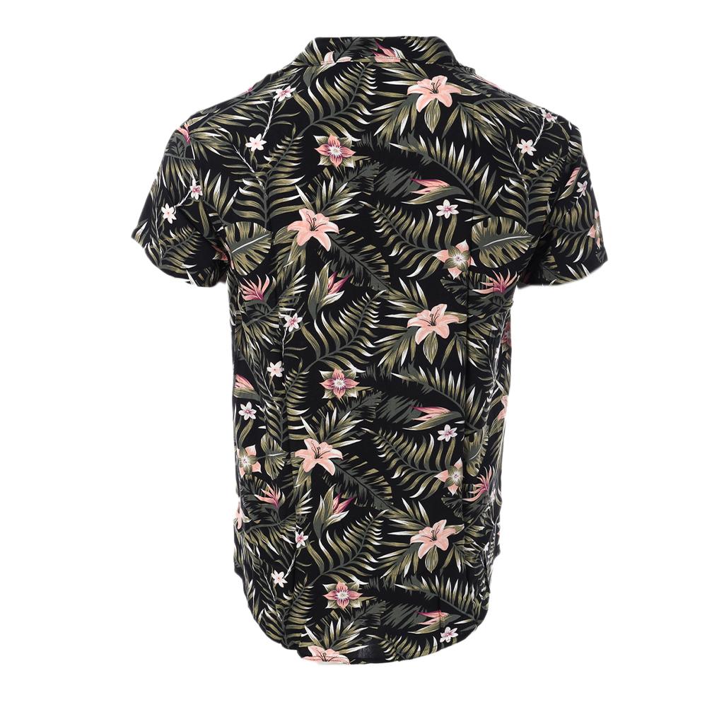 Chemise Noir/Verte Homme RMS26 Tropic vue 2