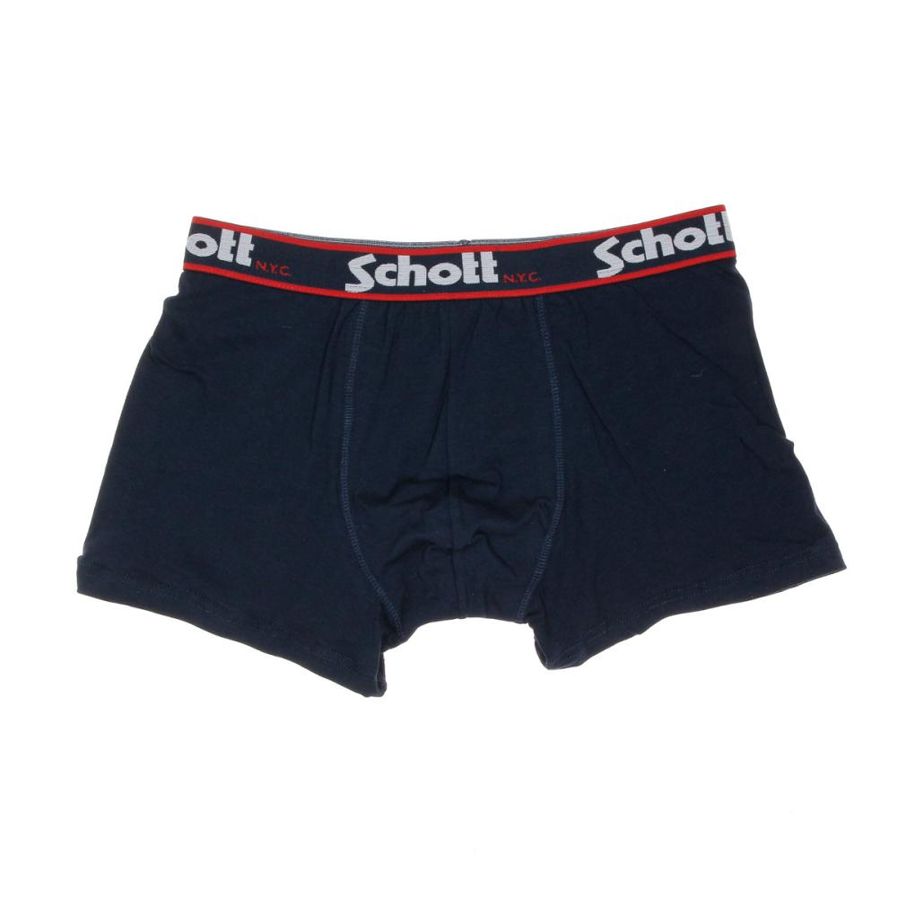 Boxer Marine Homme Schott Joe pas cher