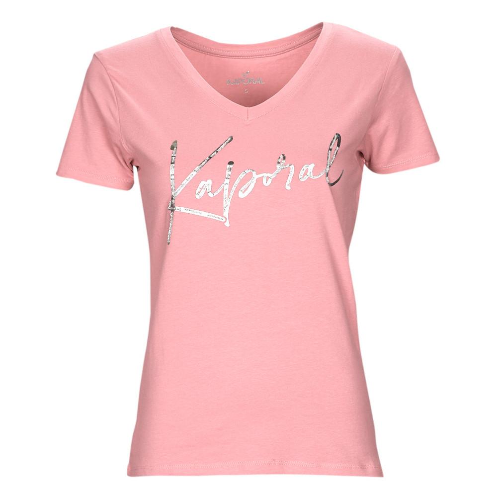 T-shirt Rose Femme Kaporal Jay pas cher