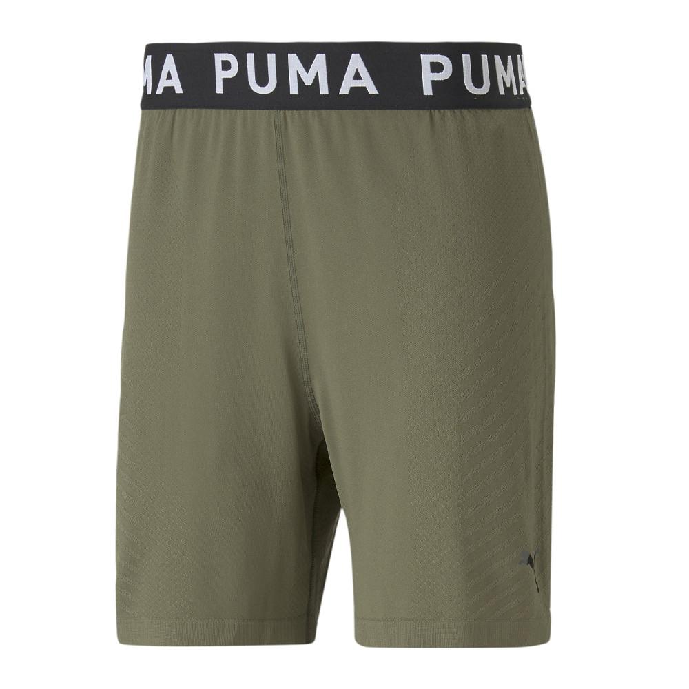 Short de Running Kaki Homme Puma Train Seamless pas cher