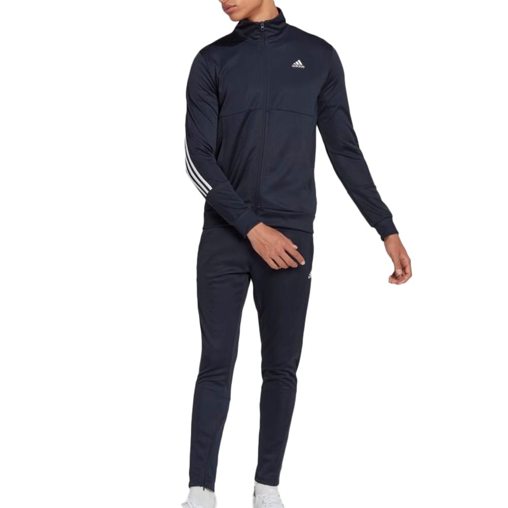 Survêtement Marine Homme Adidas Zipped pas cher