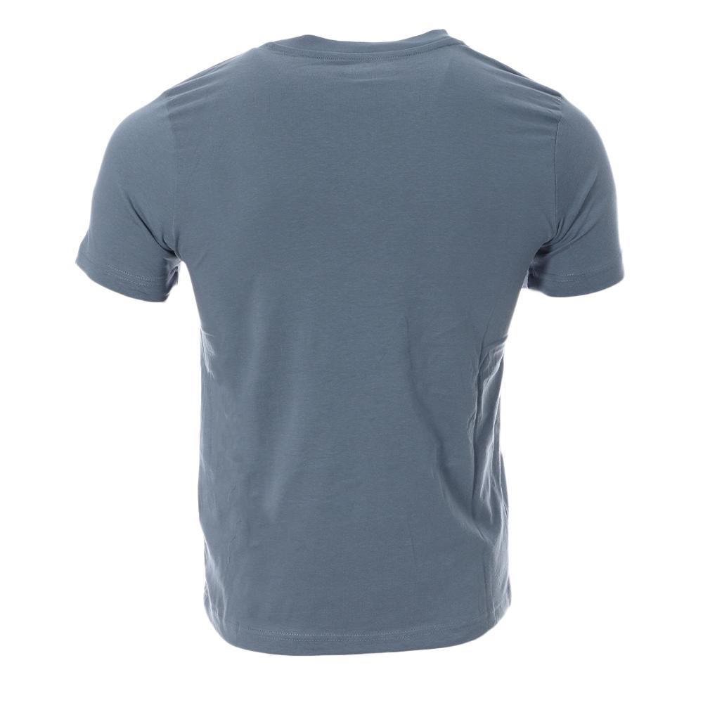 T-shirt Bleu Homme Kappa Cafers vue 2