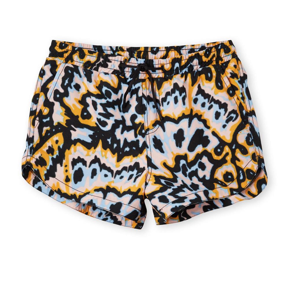 Short Orange/Noir/Bleu Fille O'Neill Aop Beach pas cher