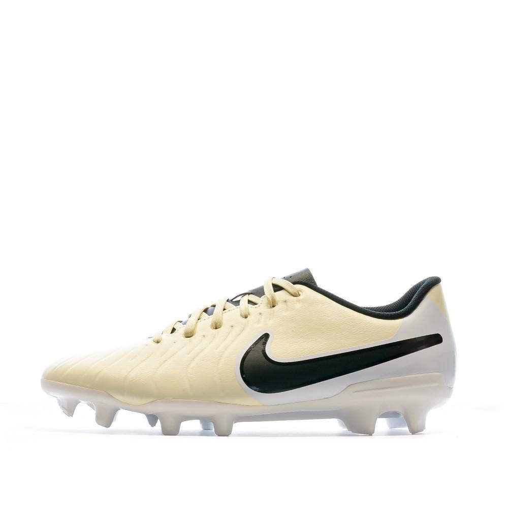 Chaussures de Football Blanc Jaune Homme Nike Legend 10 Club Espace des marques