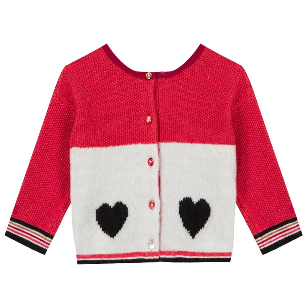 Gilet Rouge Bébé/Fille Catimini CR18023 vue 2