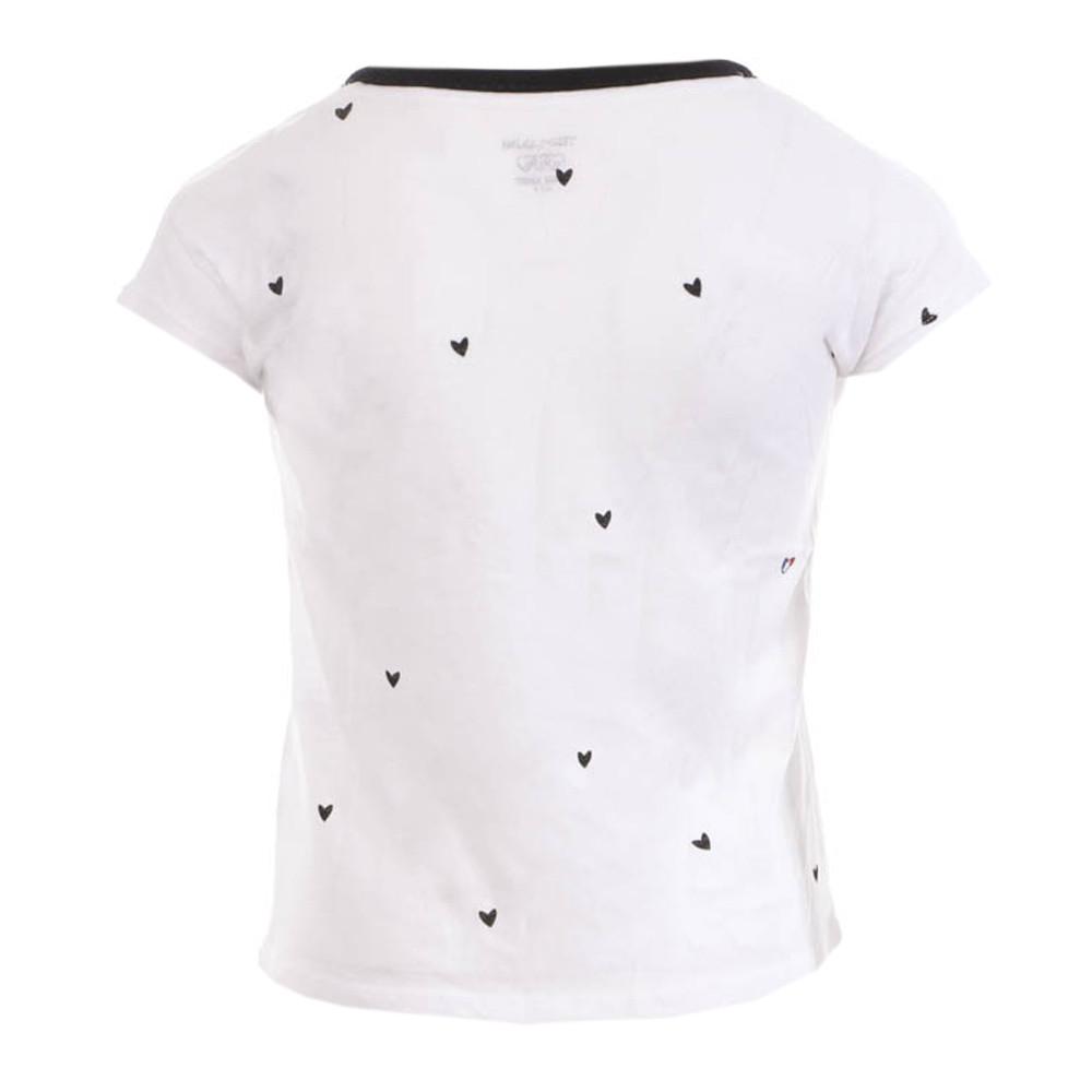 T-shirt Blanc Femme Teddy Smith Tooma vue 2