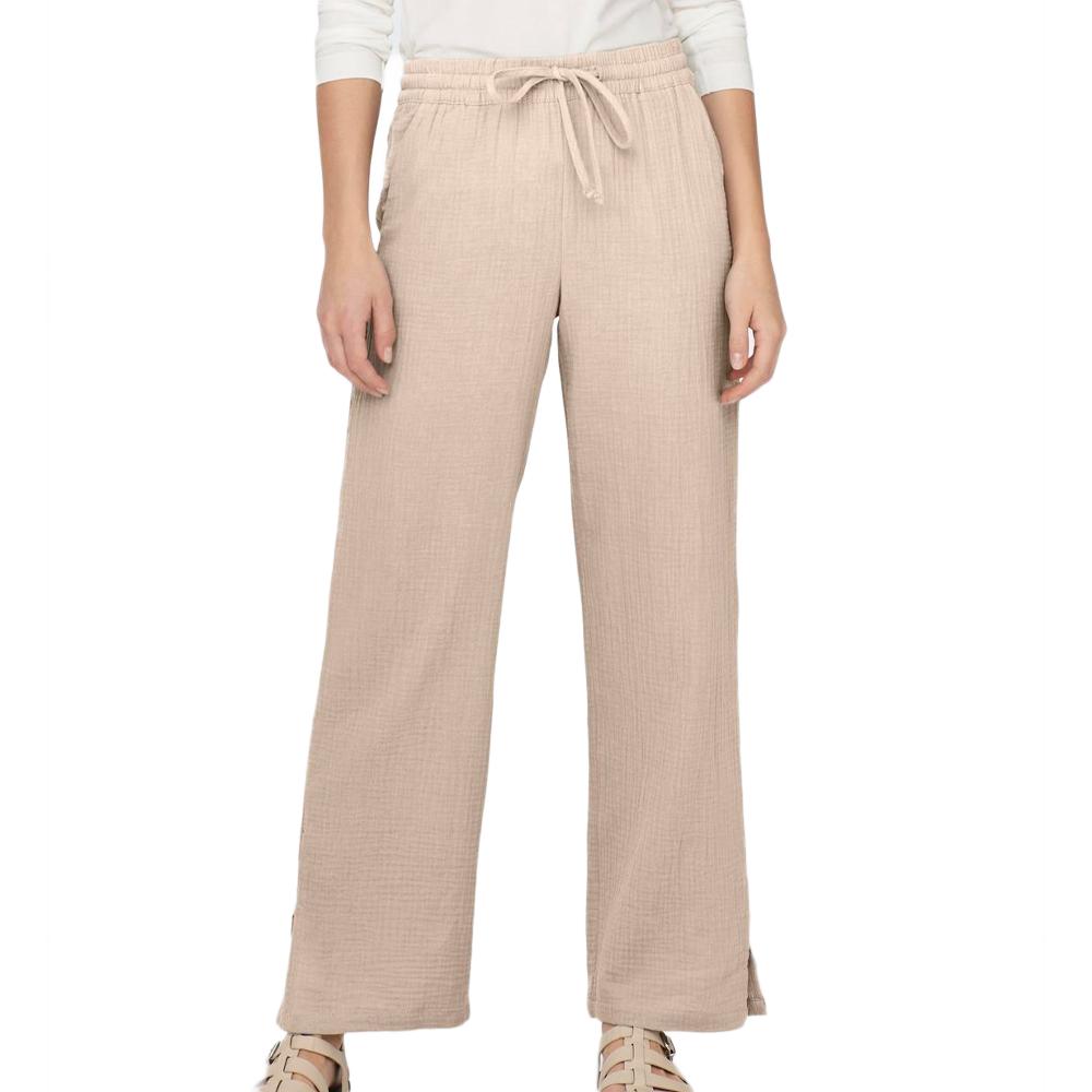 Pantalon Rose Poudré Femme JDY Theis Wide pas cher