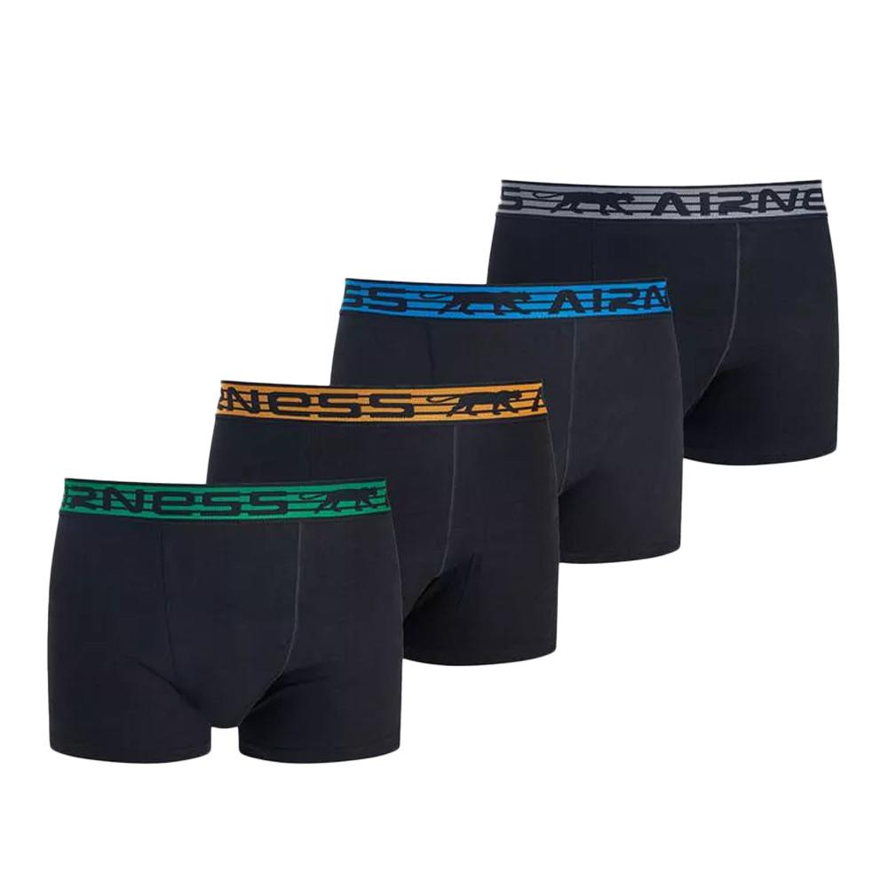 X4 Boxers Noir Homme Airness 126 pas cher