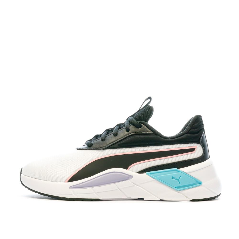 Baskets Noires/Blanches/Bleu Femme Puma Lex pas cher