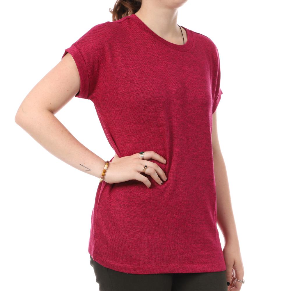 T-Shirt Fushia Femme Vero Moda Brianna pas cher