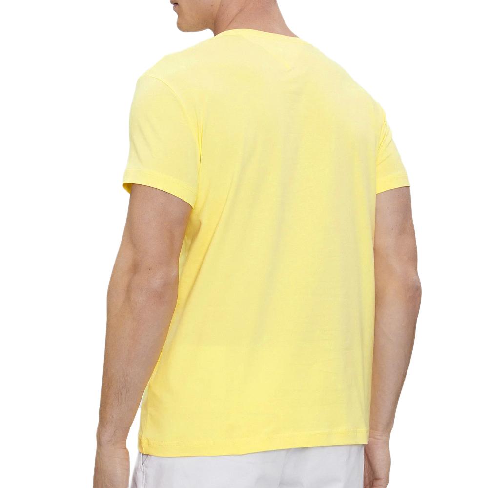 Tee shirt tommy hilfiger homme jaune online