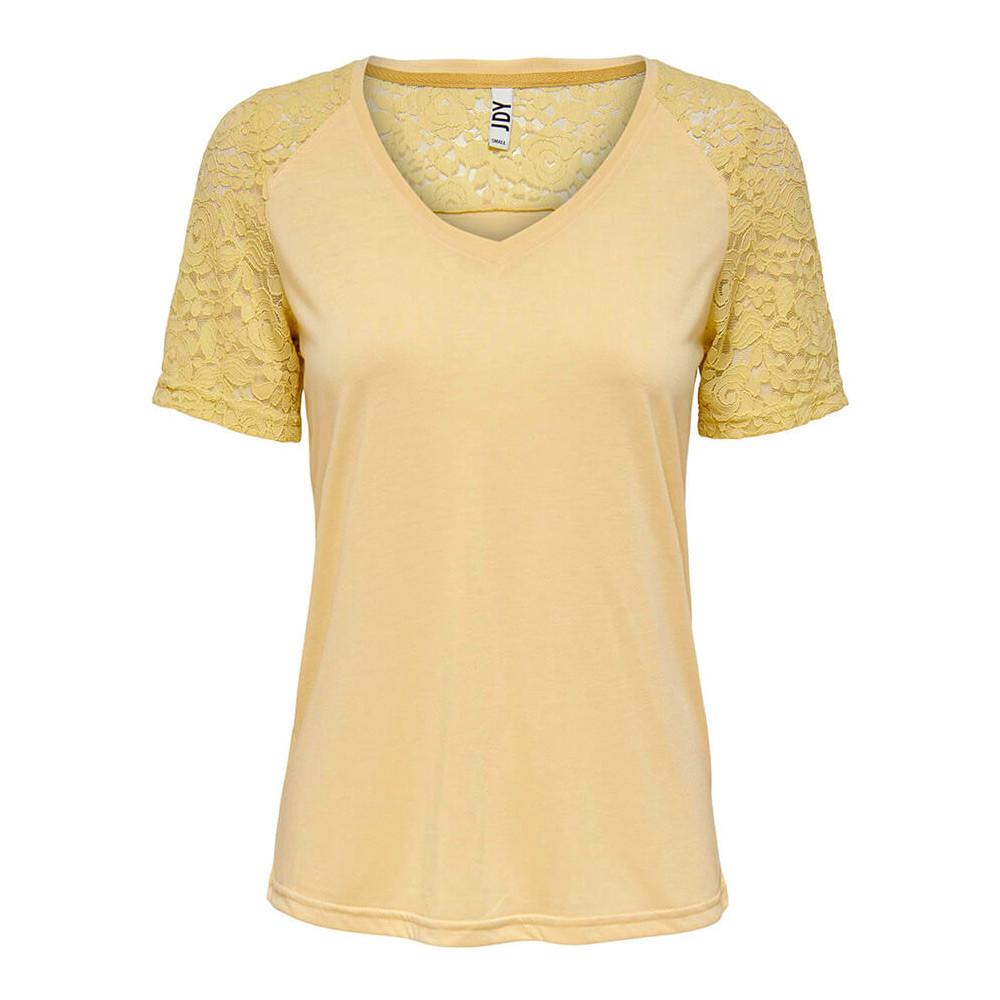 T-shirt Jaune Femme JDY Stinne pas cher