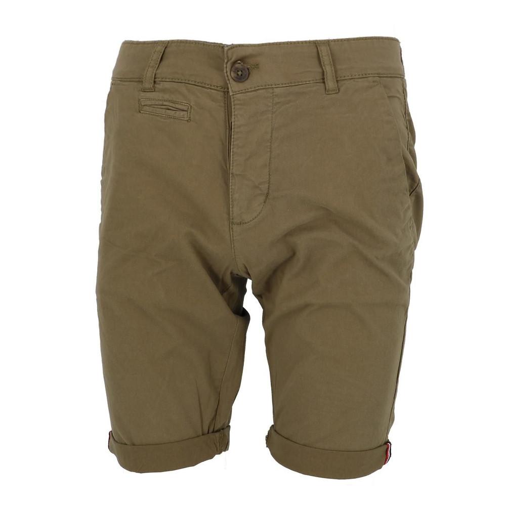 Short Chino Kaki Homme La Maison Blaggio Venili pas cher