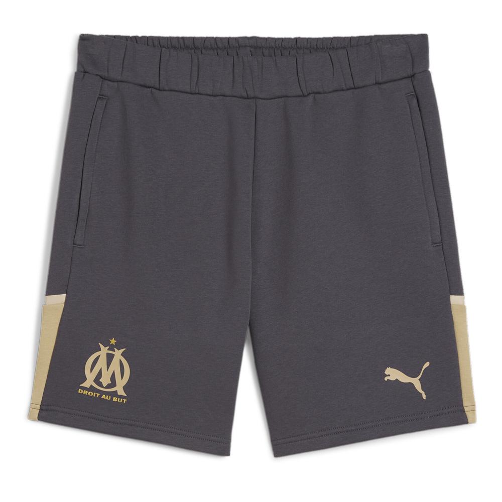 OM Short Noir/Doré Homme foot Puma 2023/2024 pas cher