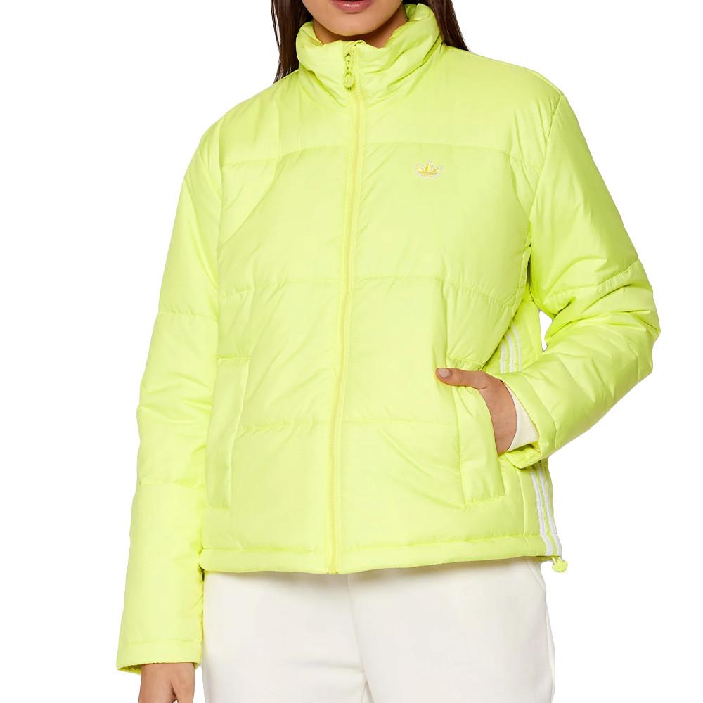 Doudoune Jaune Fluo Femme Adidas Puffer Espace des marques