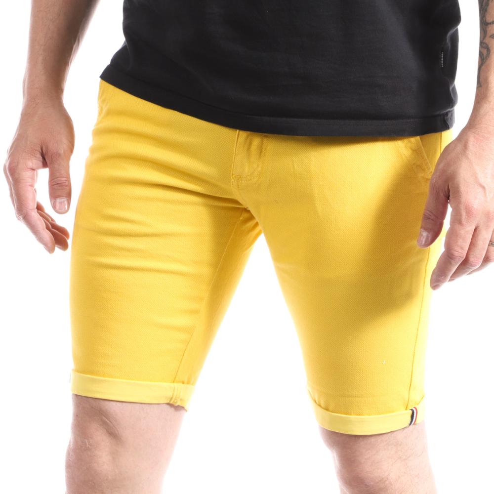 Short Jaune Homme La Maison Blaggio Varen pas cher