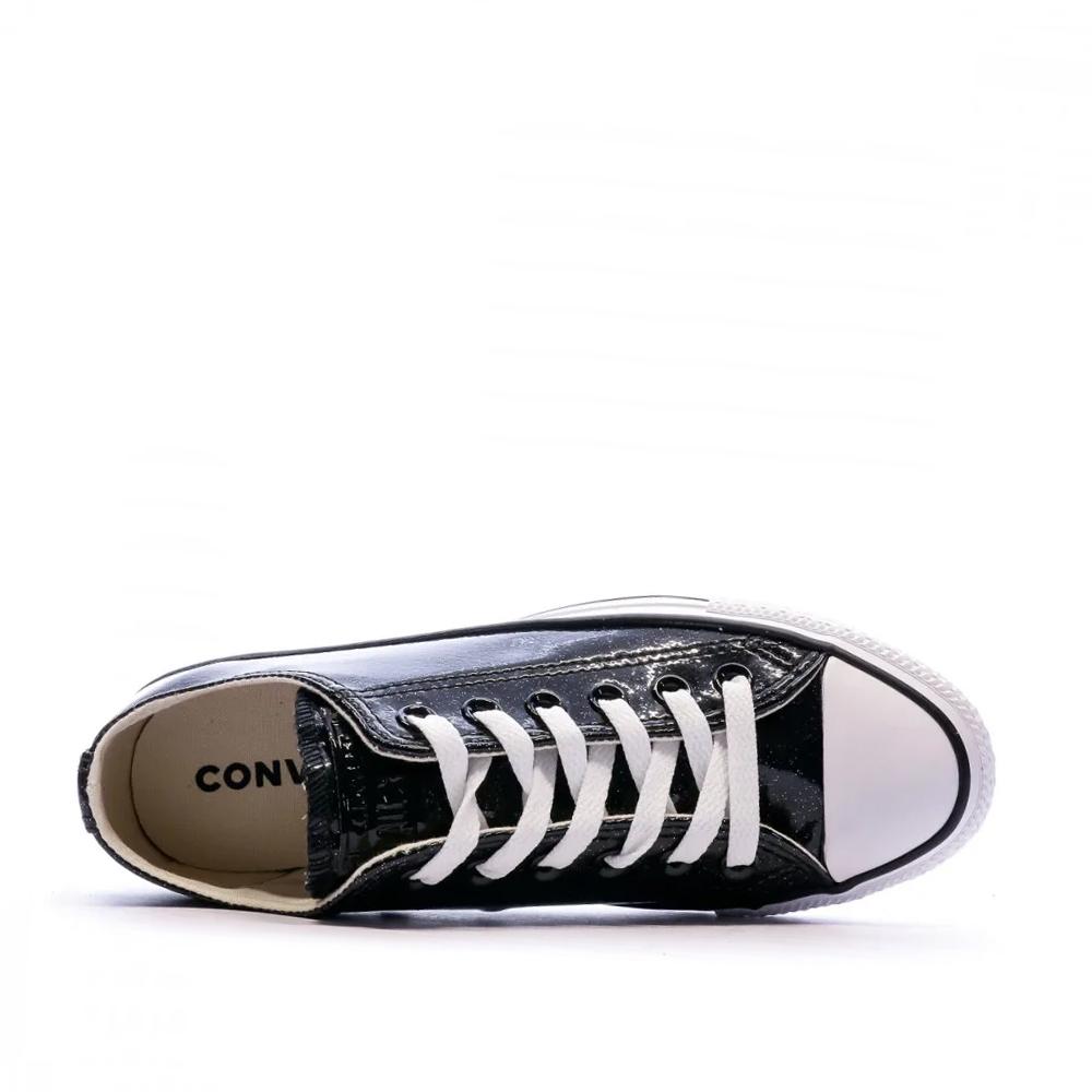 Baskets Noires femme Converse CTAS OX vue 4