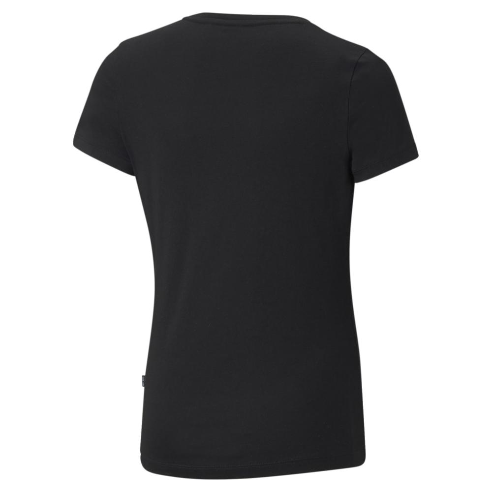 T-shirt Noir Fille Puma Tee vue 2