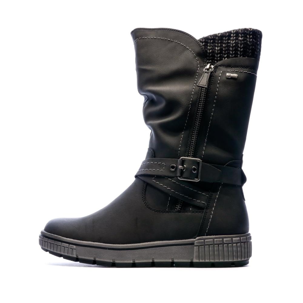 Bottes Grise Femme Relife Jolibot pas cher