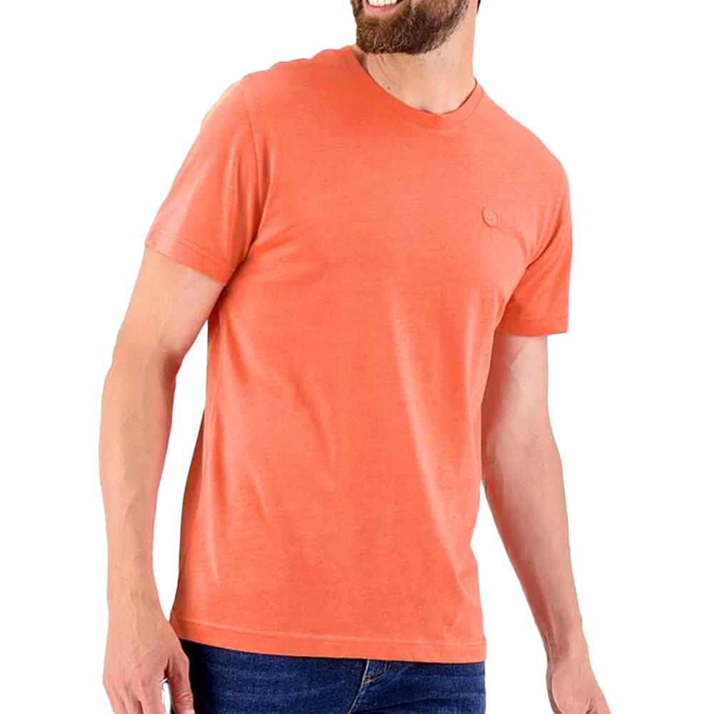 T-shirt Orange Homme TBS PIERETEE14166 pas cher