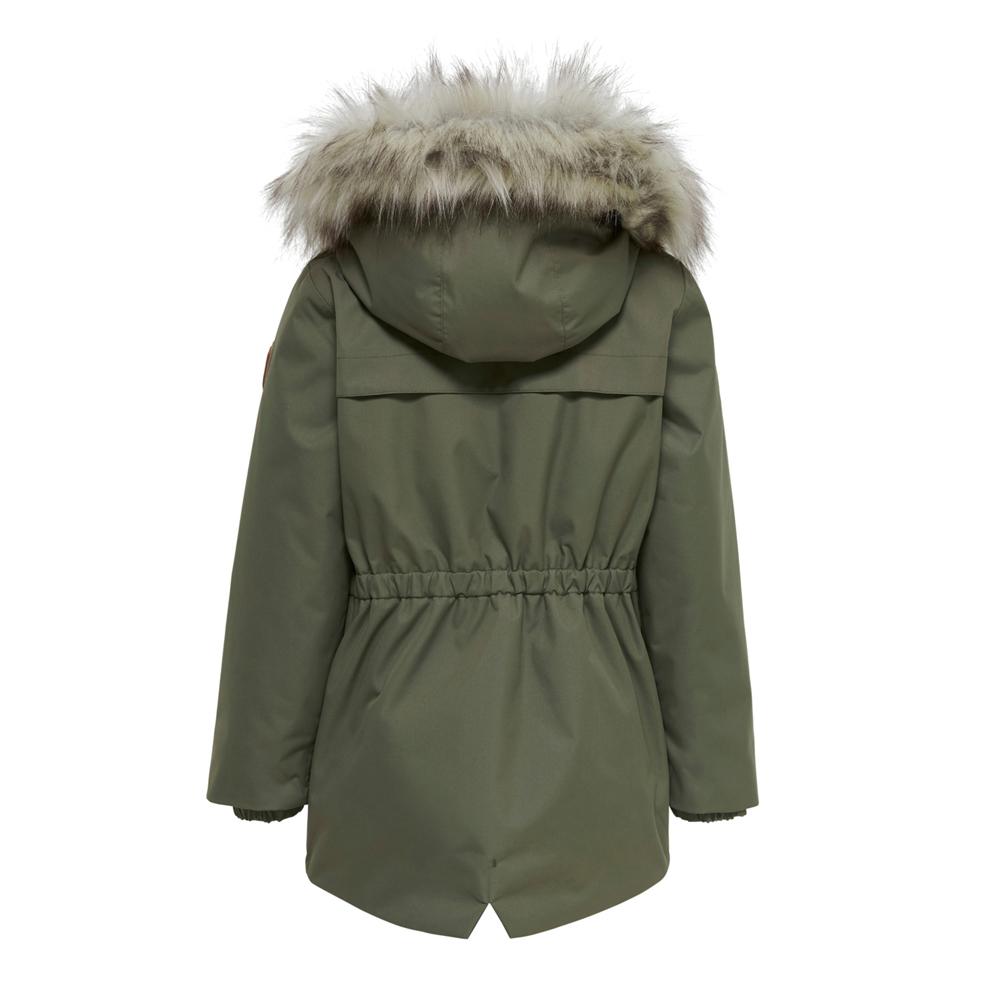 Parka Kaki Fille Kids Only Gliva vue 2