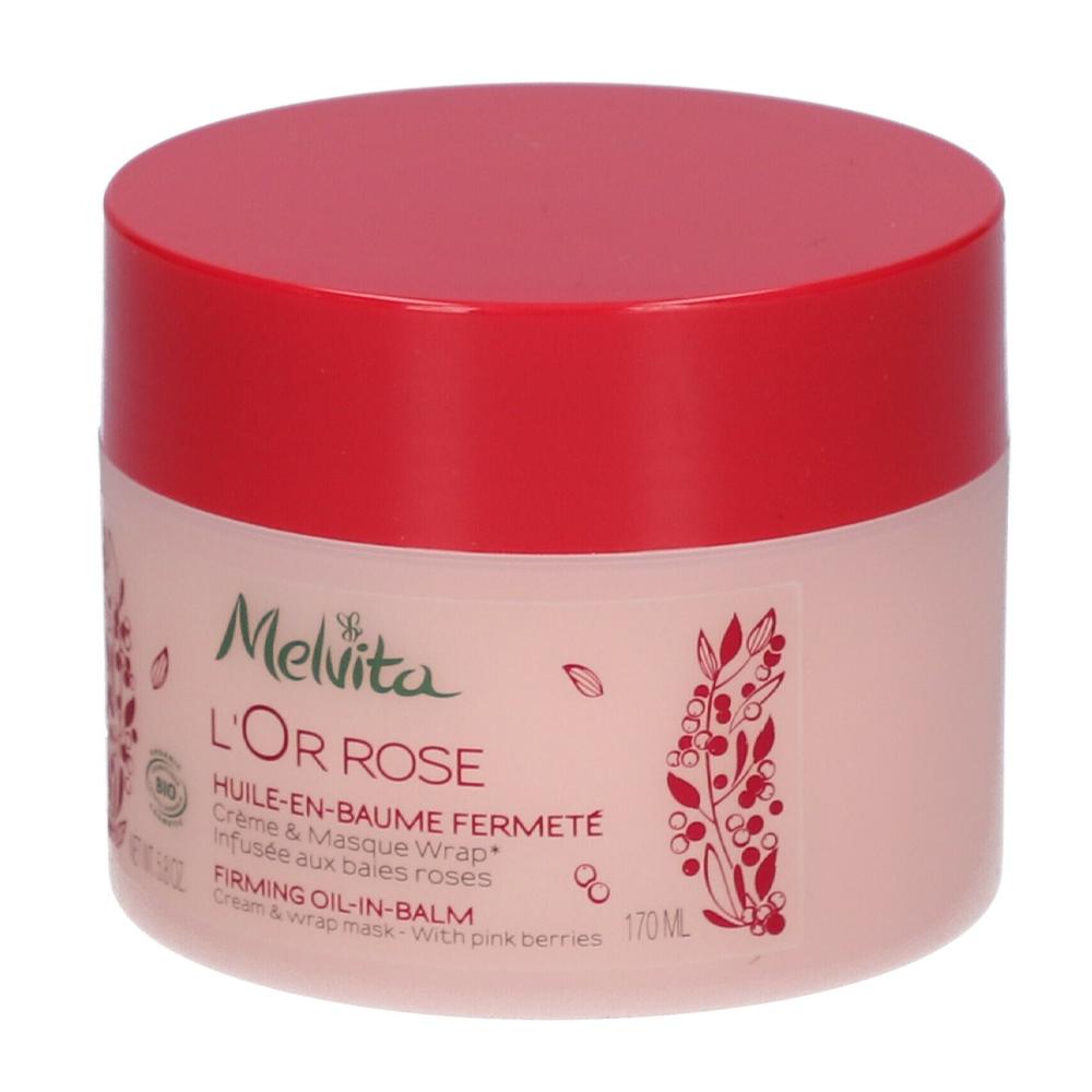 Baume Fermeté pour le corps Baies de Roses Melvita 170ml pas cher