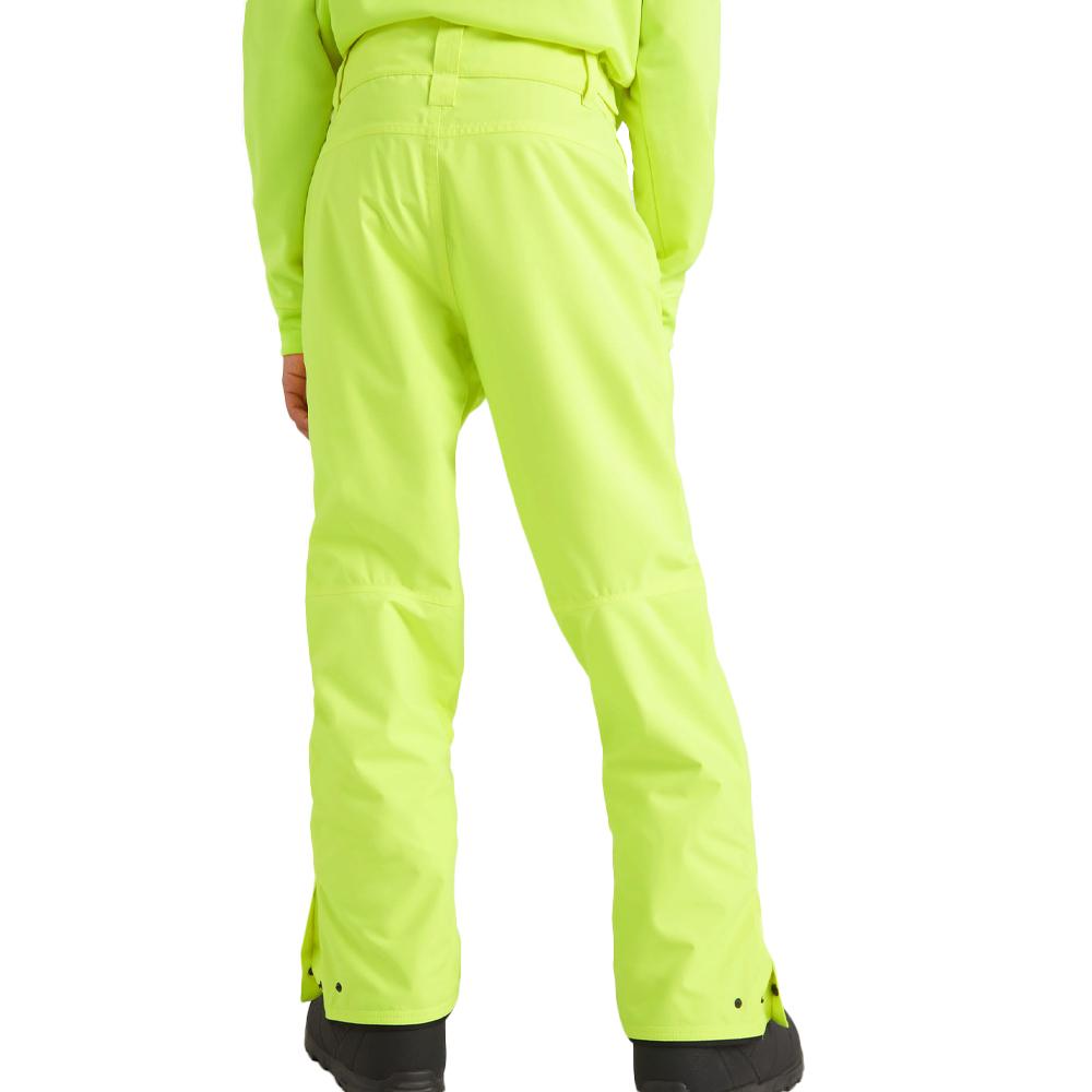 Pantalon de Ski Jaune Fluo Homme O'Neill Hammer vue 2