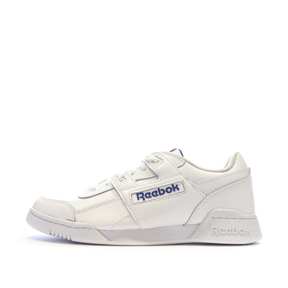 Baskets Blanches Homme Reebok Workout pas cher