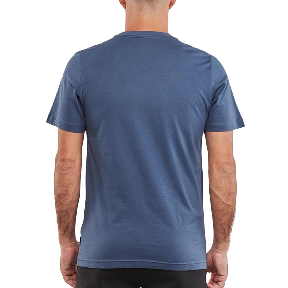 T-shirt Bleu Homme Puma 674470 vue 2