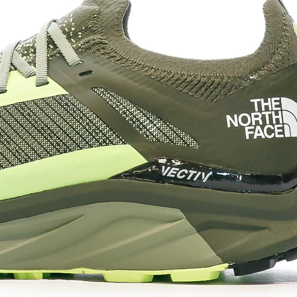 Chaussures de trail Gris/Jaune Homme The North Face Flight Vectiv vue 7