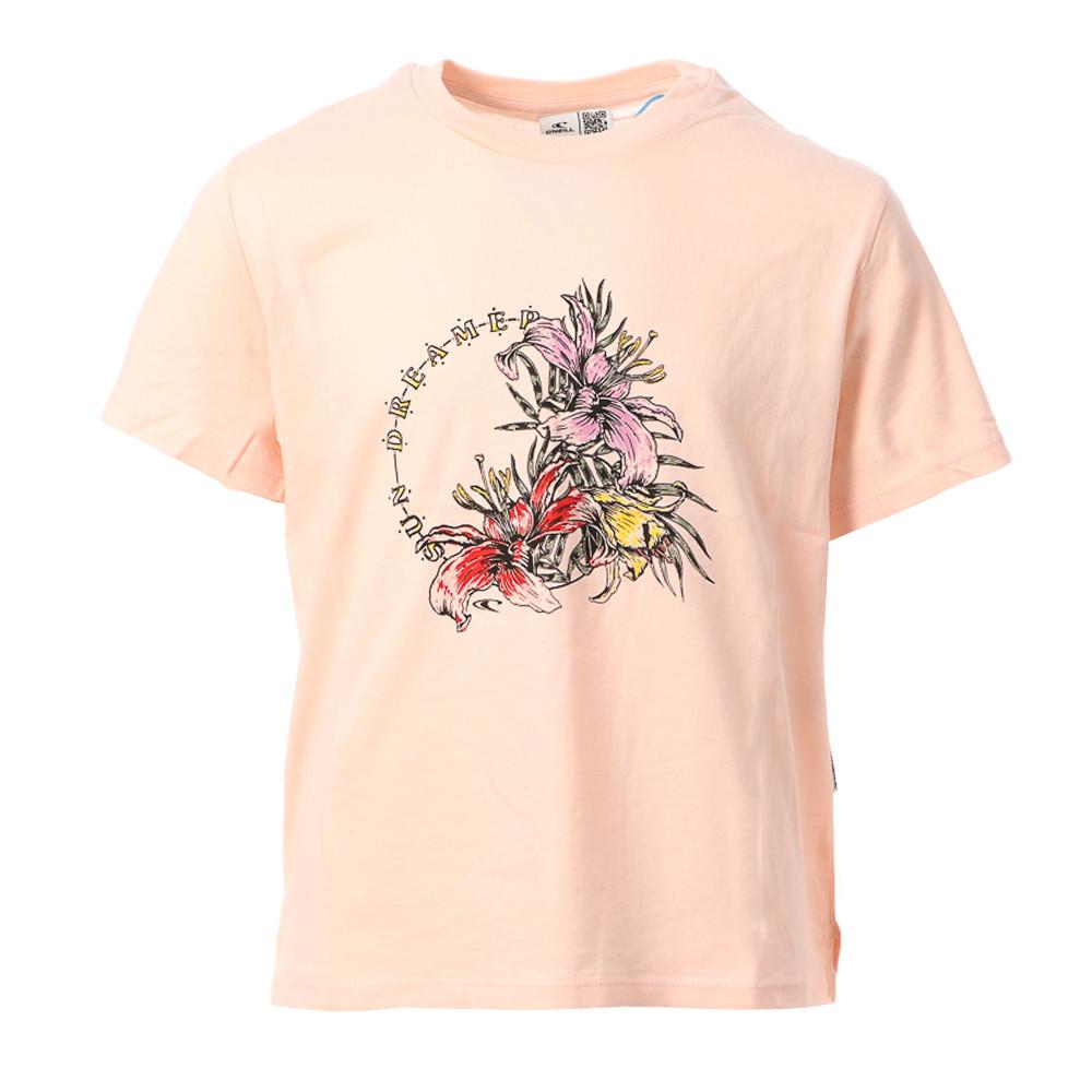 T-shirt Rose Fille O'Neill Cali pas cher