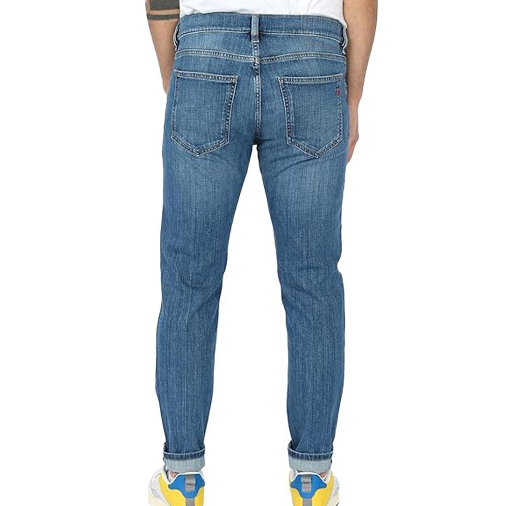 Jean Slim Bleu Homme Diesel 2019 D-strukt vue 2