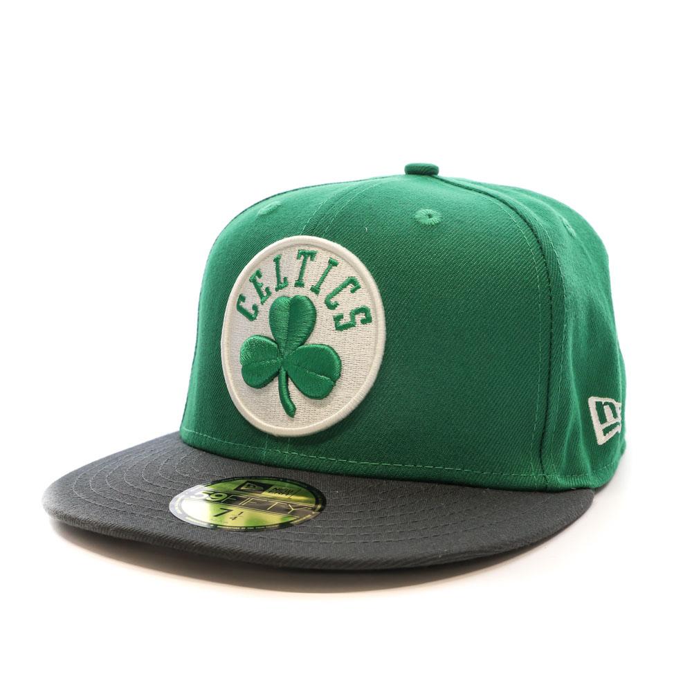 Boston Casquette Verte/Noire Homme New Era pas cher