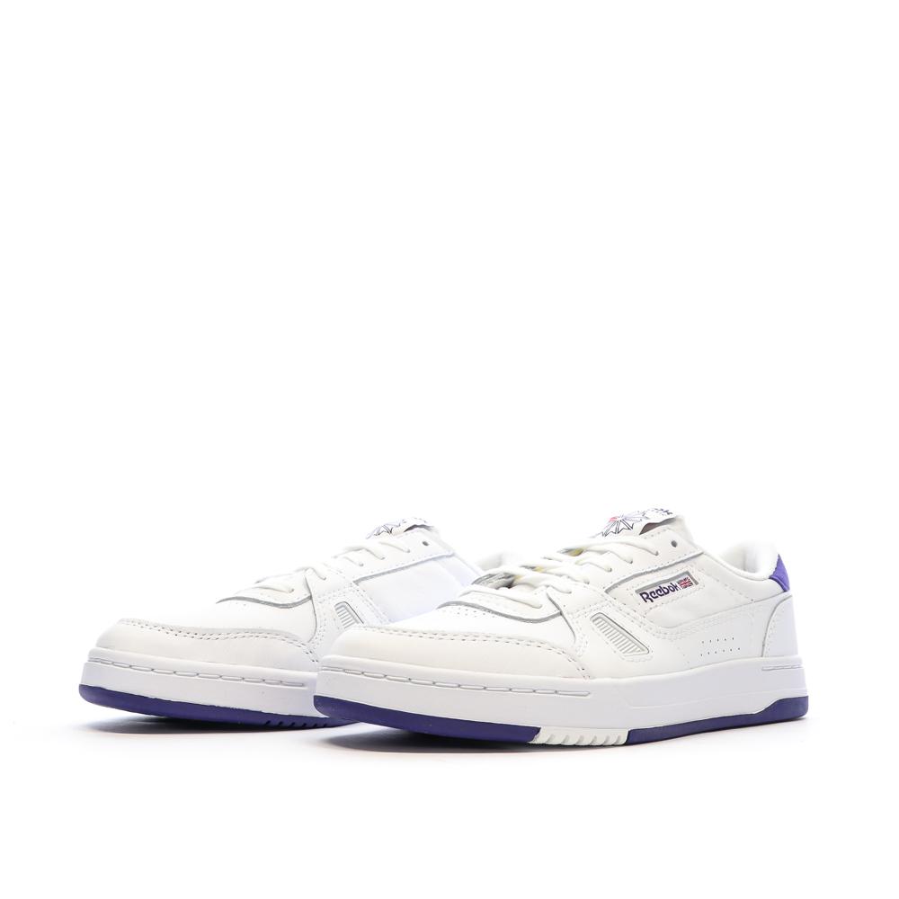 Baskets Blanc/Bleu Homme Reebok Court GY0081 vue 6