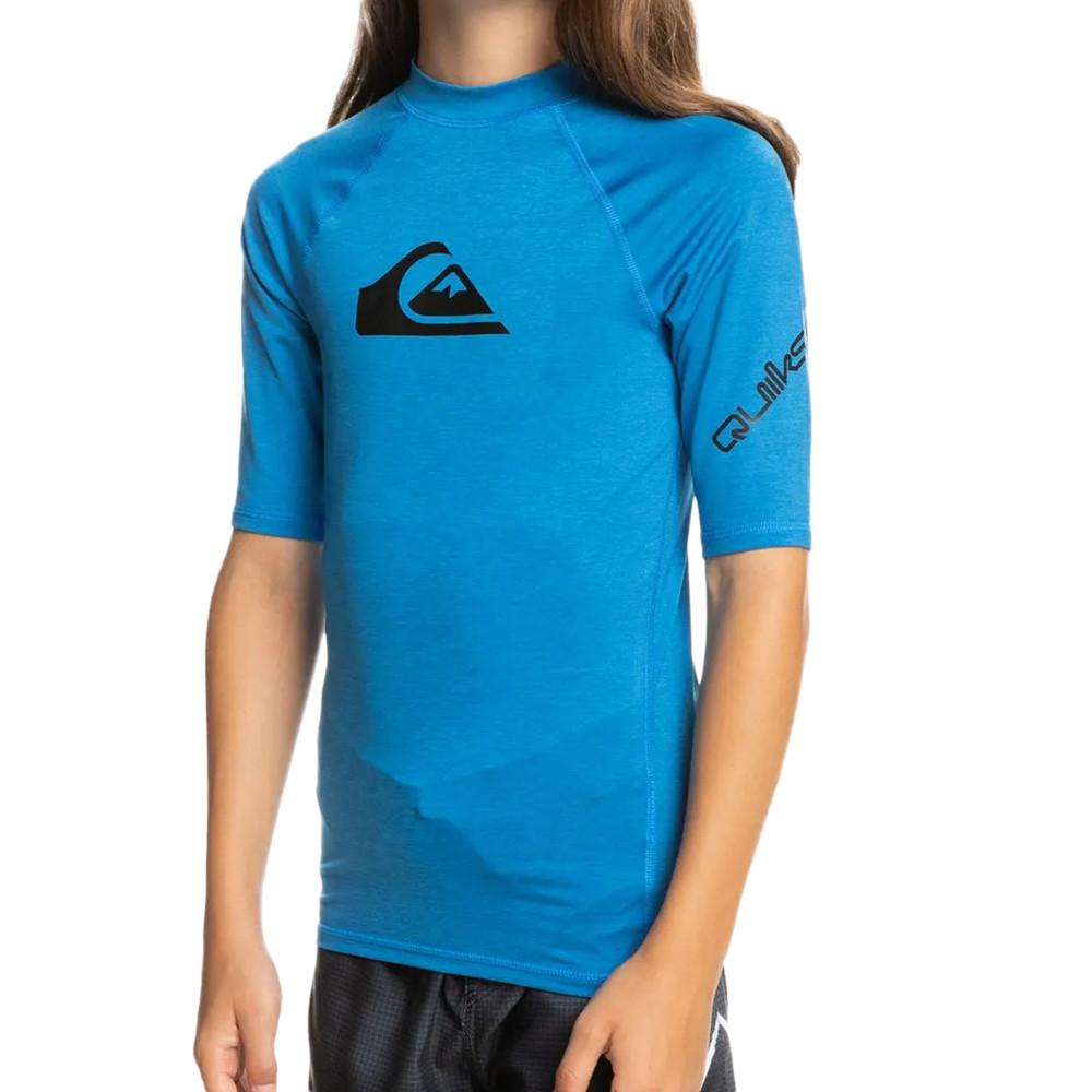 Lycra Bleu Garçon Quiksilver All Time pas cher