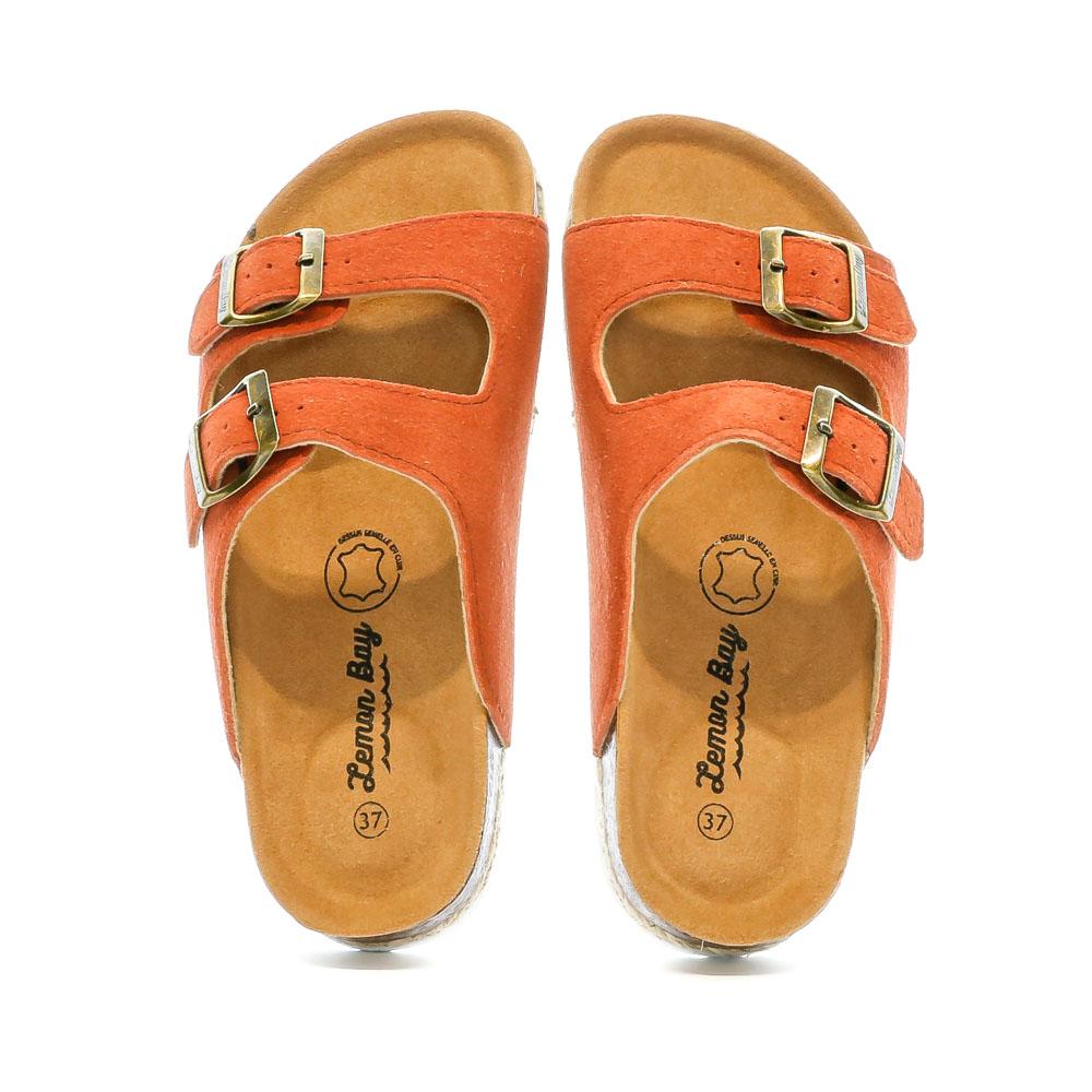 Sandales Terracotta Femme Lemon Bay Suede vue 3