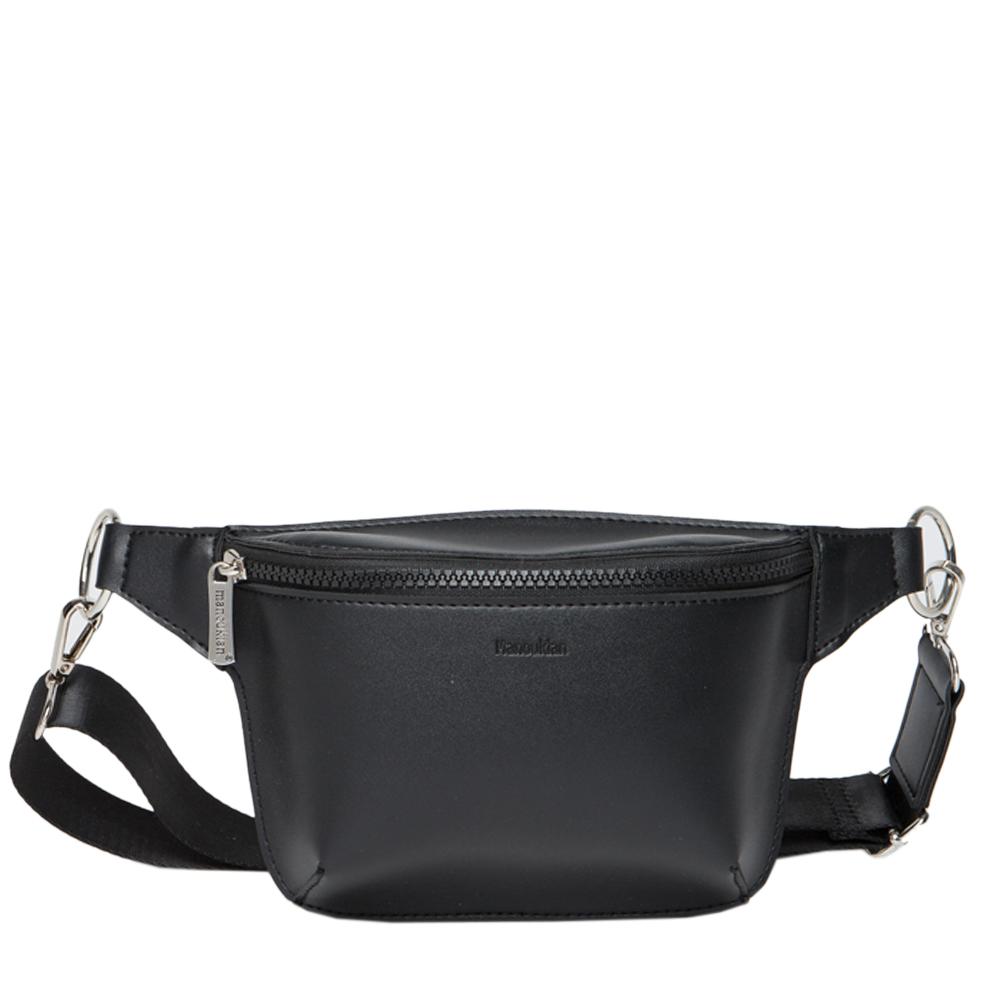 Sac Banane Noir Femme Manoukian Molly pas cher