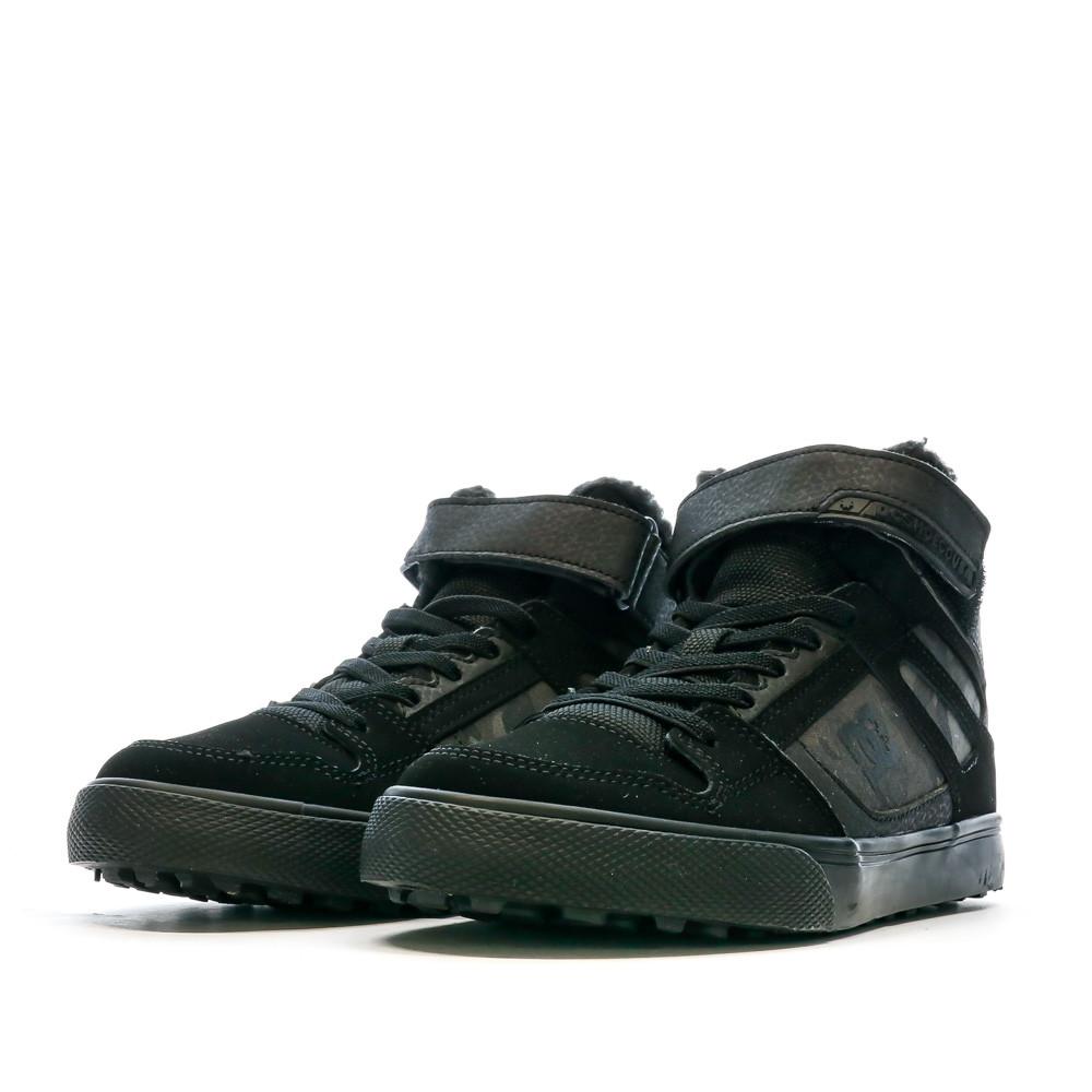 Baskets Noir Garçon Dc shoes Pure Wea vue 6